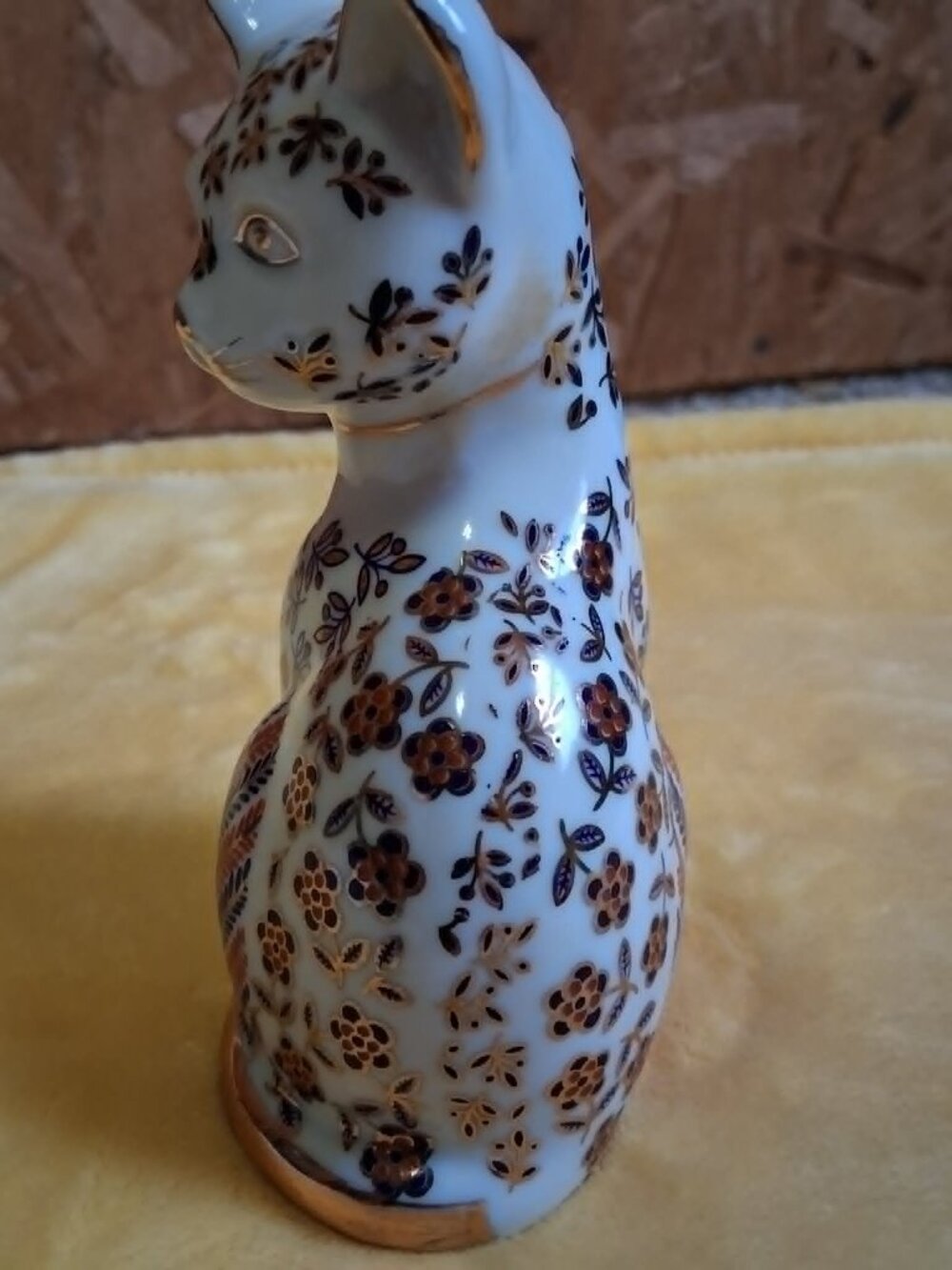 CAT FIGURINE IMARI JAPANESE CAT - Picture 2 of 7